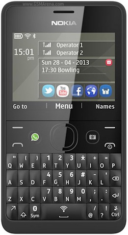 nokia asha 210 3